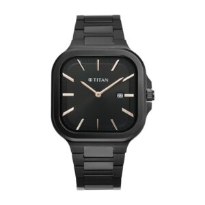 Elegant Classique Slim Square Quartz Analog with Stainless Steel Strap Watch for Men - SKU: GS90176NM01