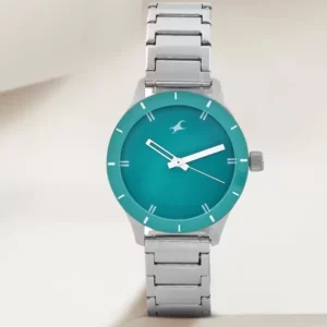 Stylish Watch for Women, Green Dial Silver Steel Strap Analog watch - SKU: GS6078SM01