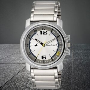 Stylish Trendy Watch for Men, Grey Dial Steel Strap Analog Men's Watch - SKU: GS3039SM05