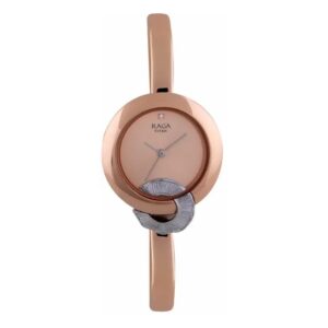 Elegant Raga Espana Rose Gold Dial Women Watch With Metal Strap - SKU: GS95051KM03