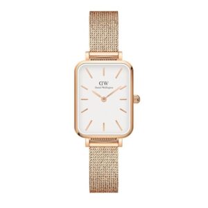 Daniel Wellington Quadro Analog White Dial Watch for Women - SKU: GSDW00100431K